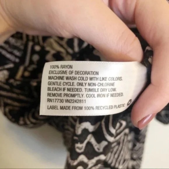 Mossimo Aztec Printed Tassel Top - Picture 6 of 6